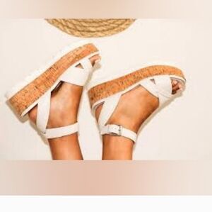 Franco Sarto platform sandals